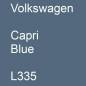 Preview: Volkswagen, Capri Blue, L335.